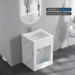 مغسلة وضوء أبيض موشح SYL1026LD-60-1