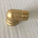 كوع نحاس ستريت 1/2" صيني