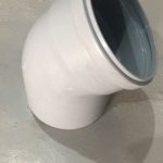 كوع بلاستك 6" 45 سمارتو
