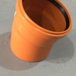 كوع بلاستك 6" 15 ْ ألماني