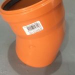 كوع بلاستك 4" 30 ألماني